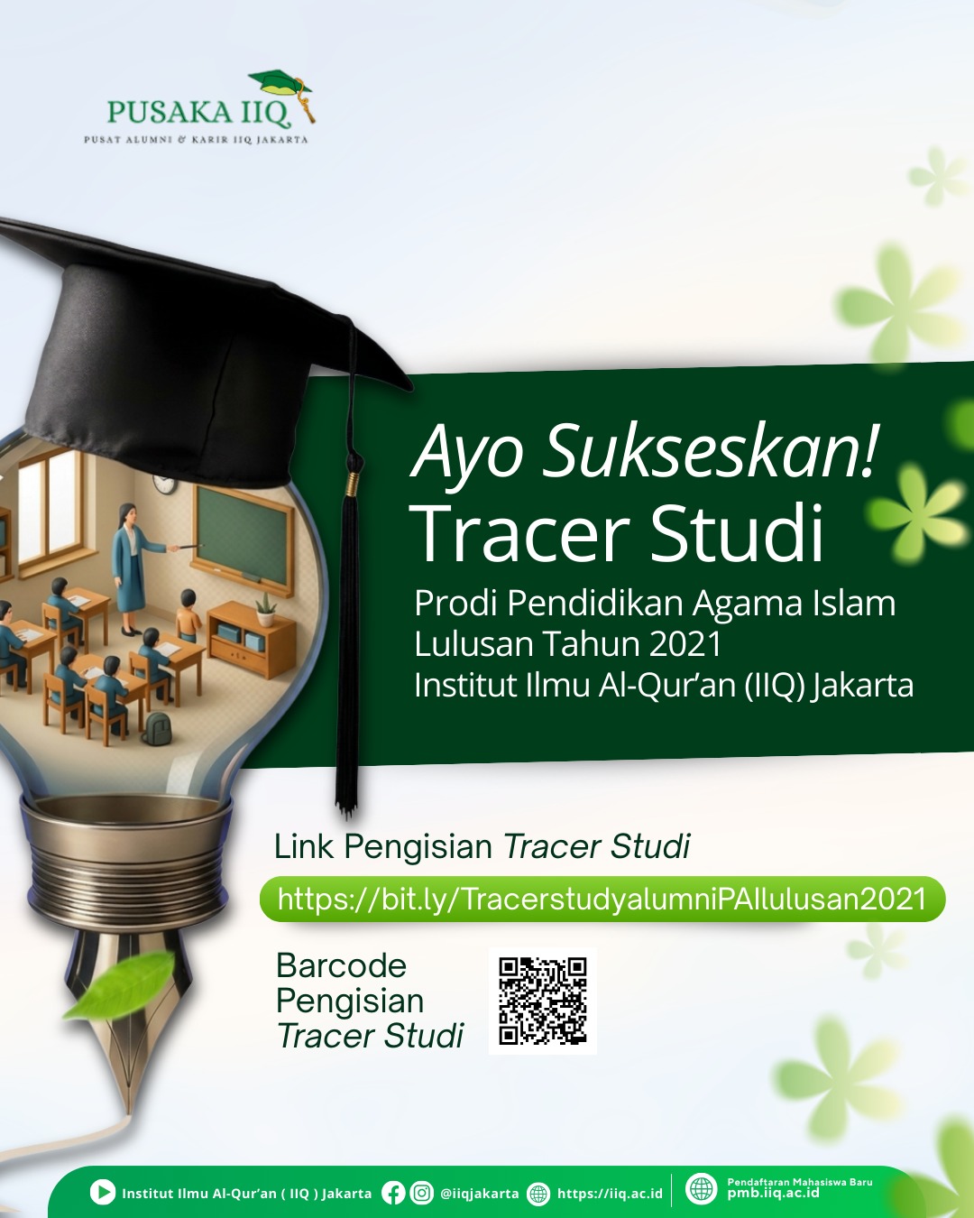 Tracer Study 2021: Lulusan PAI IIQ Jakarta Semakin Kompetitif dan Relevan dengan Kebutuhan Dunia Kerja