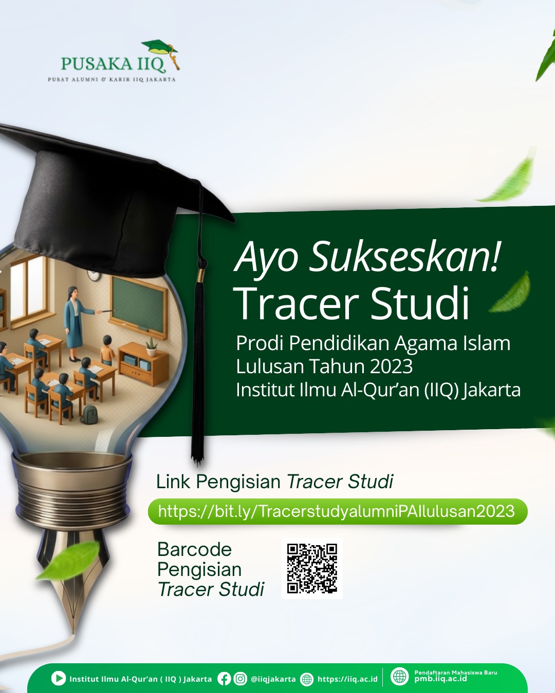 Tracer Study 2023: Lulusan PAI IIQ Jakarta Semakin Siap Bersaing dan Berkontribusi di Dunia Kerja